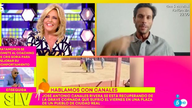 Canales Rivera en 'Sálvame' / Telecinco