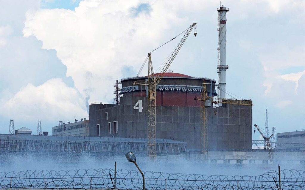 Alerta por presunto plan para atacar la planta nuclear de Zaporiyia