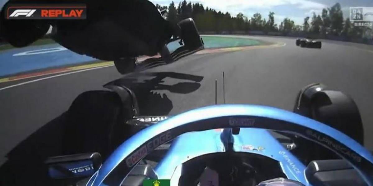 Alonso y Hamilton se tocan y Fernando estalla: "¡Qué idiota!
