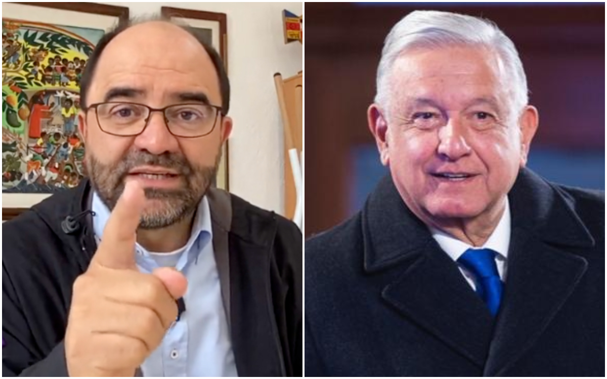 Álvarez Icaza le contesta a AMLO: "le está dando la razón a Felipe Calderón en su apuesta de militarización"