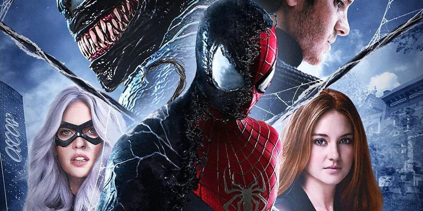 Amazing Spider-Man 3 Fan Poster trae de vuelta a Venom, Black Cat y Mary Jane