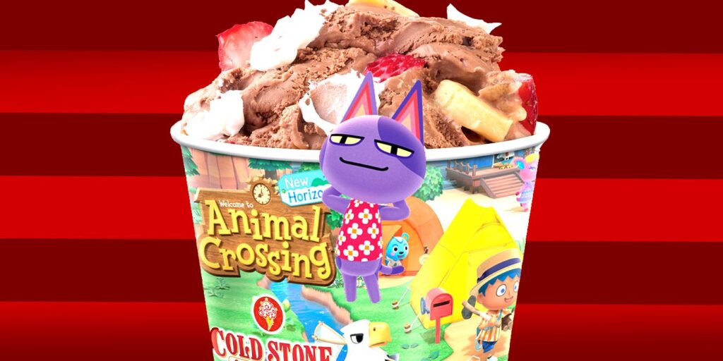 Animal Crossing Cold Stone Ice Cream Sabores que los aldeanos podrían inspirar