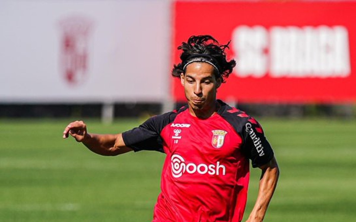 Anota Diego Lainez su primer gol como jugador del Braga | Video