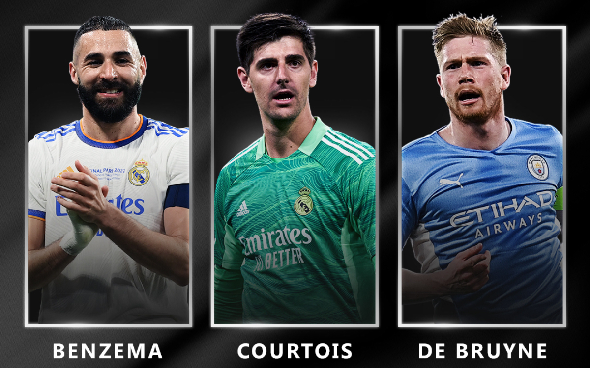 Anuncia UEFA a los nominados a mejor jugador en la temporada 2021 /22 de Liga de Campeones| Video