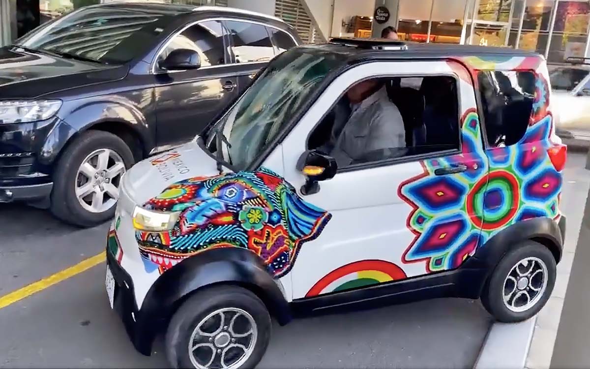 Así es Quantum, el coche eléctrico boliviano que se venderá en México
