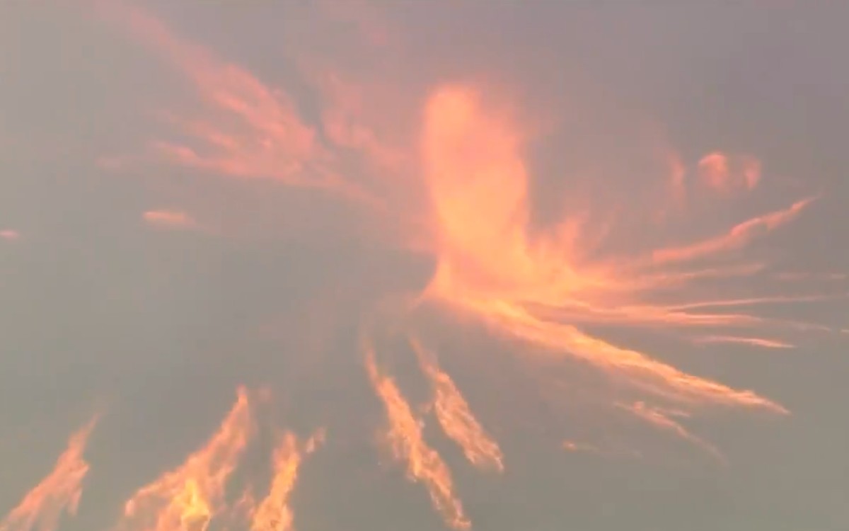 Así se vio el “tornado de fuego” al sur de California | Video