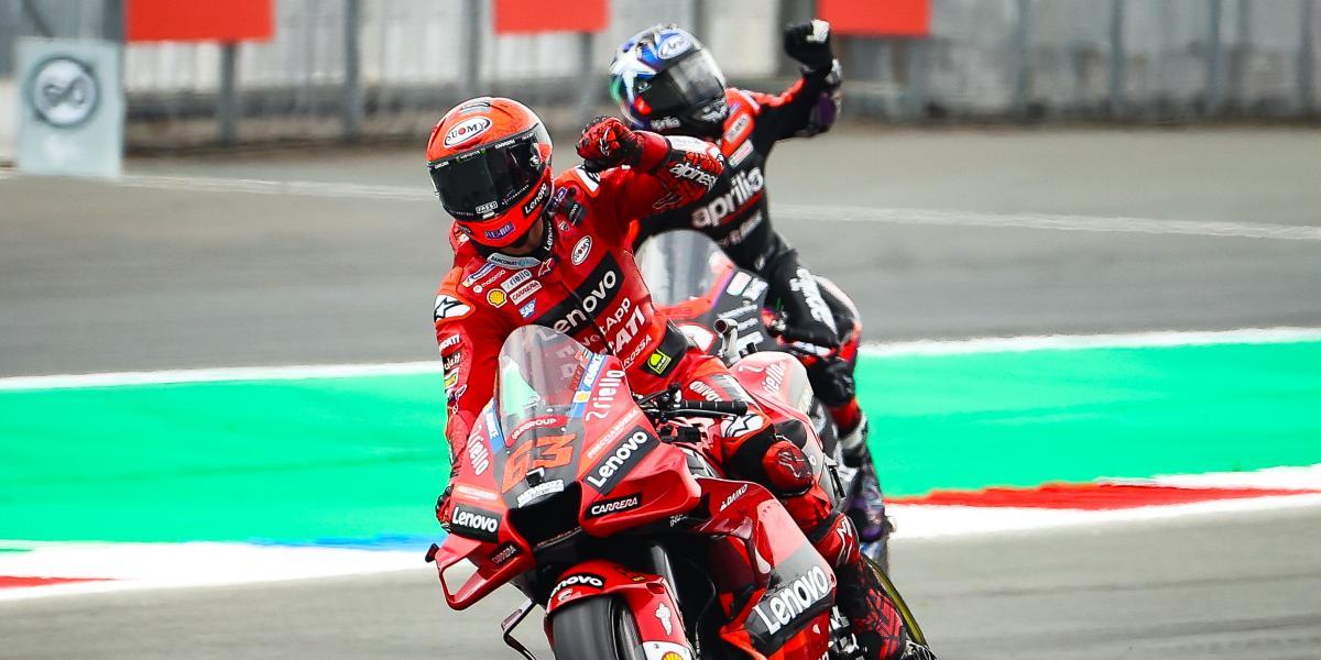 Bagnaia espera volver a la senda del triunfo en Silverstone