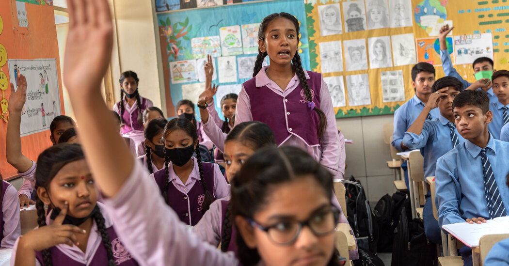 Cómo la capital de la India está arreglando sus escuelas