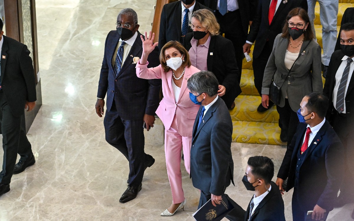 Con visita a Taiwán, EU honra su “compromiso inquebrantable” con la democracia de la isla: Pelosi