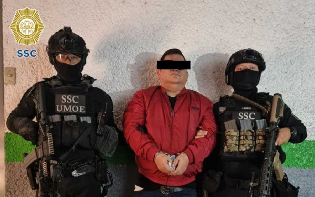 Detienen en CDMX a 'La Vaca', capo de la droga en Colima