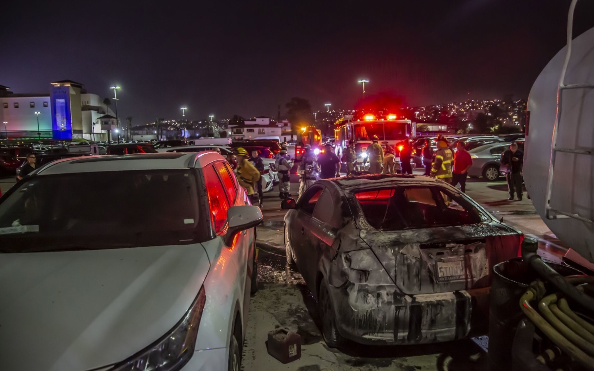 Detienen en Culiacán a 7 por la quema de vehículos y bloqueos en Baja California