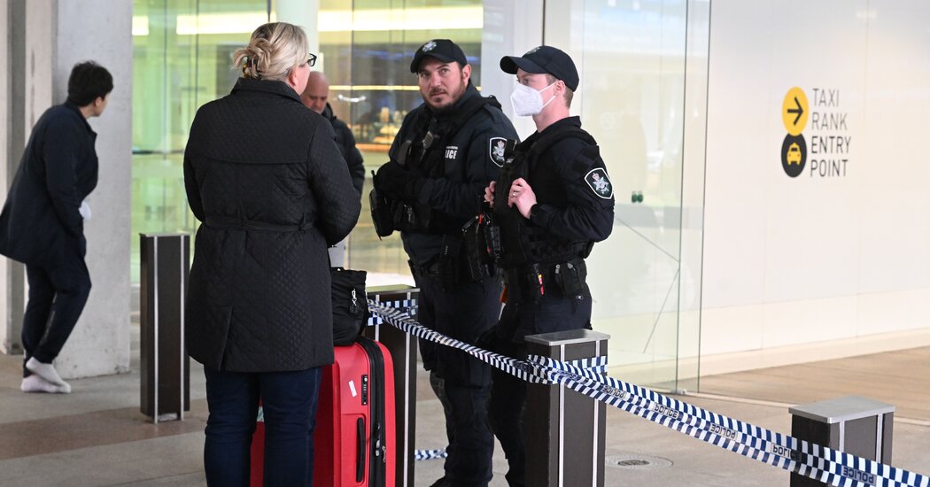 Disparan en aeropuerto de la capital de Australia