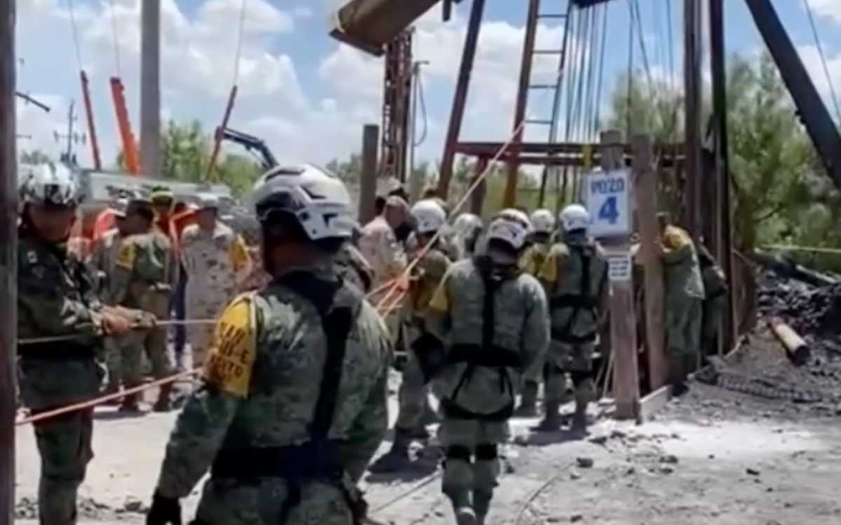 Ingenieros extranjeros ya apoyan en rescate de 10 mineros en Coahuila: Protección Civil