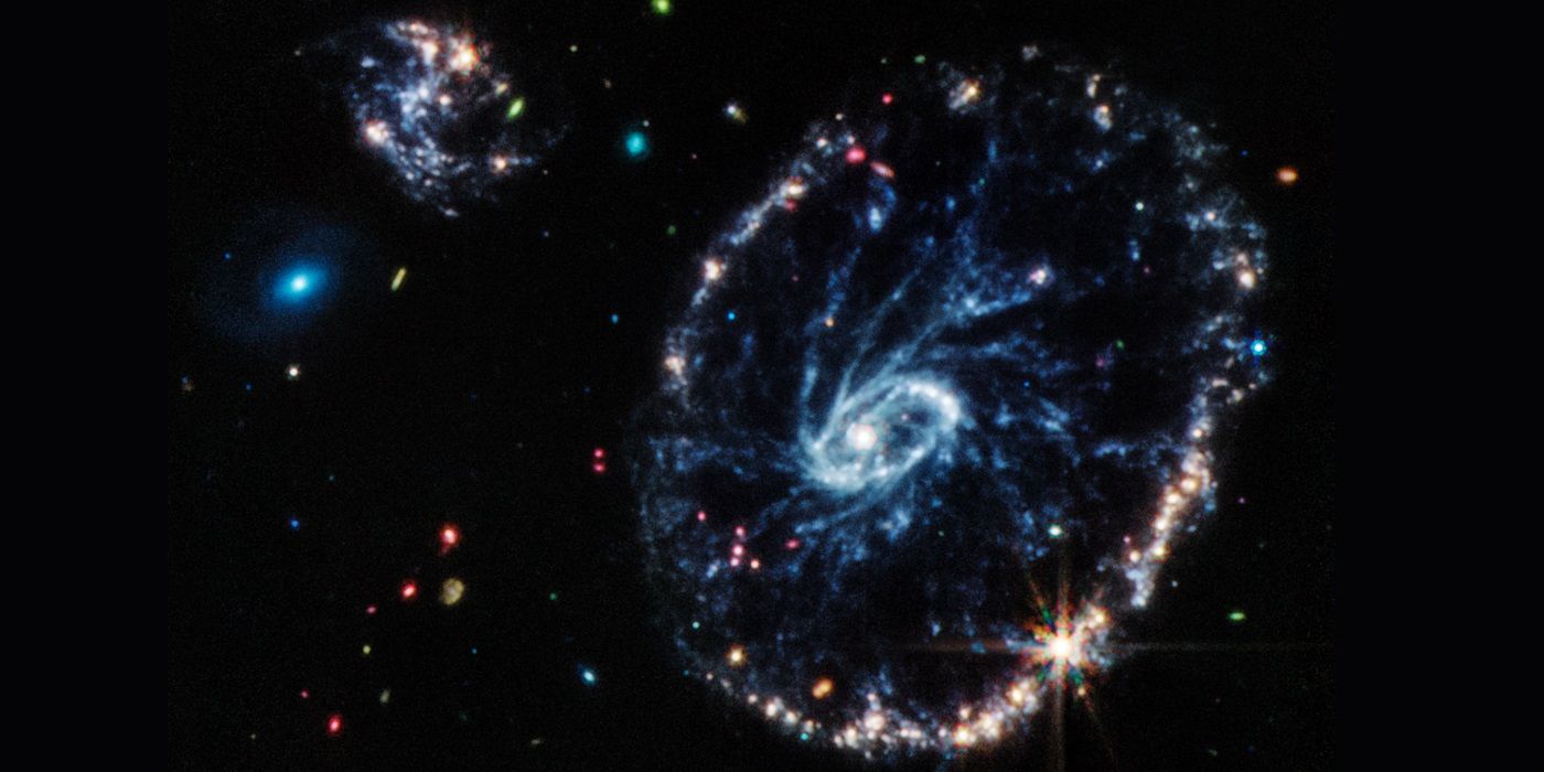 Echa un vistazo a la deslumbrante imagen de la galaxia Cartwheel del telescopio espacial James Webb
