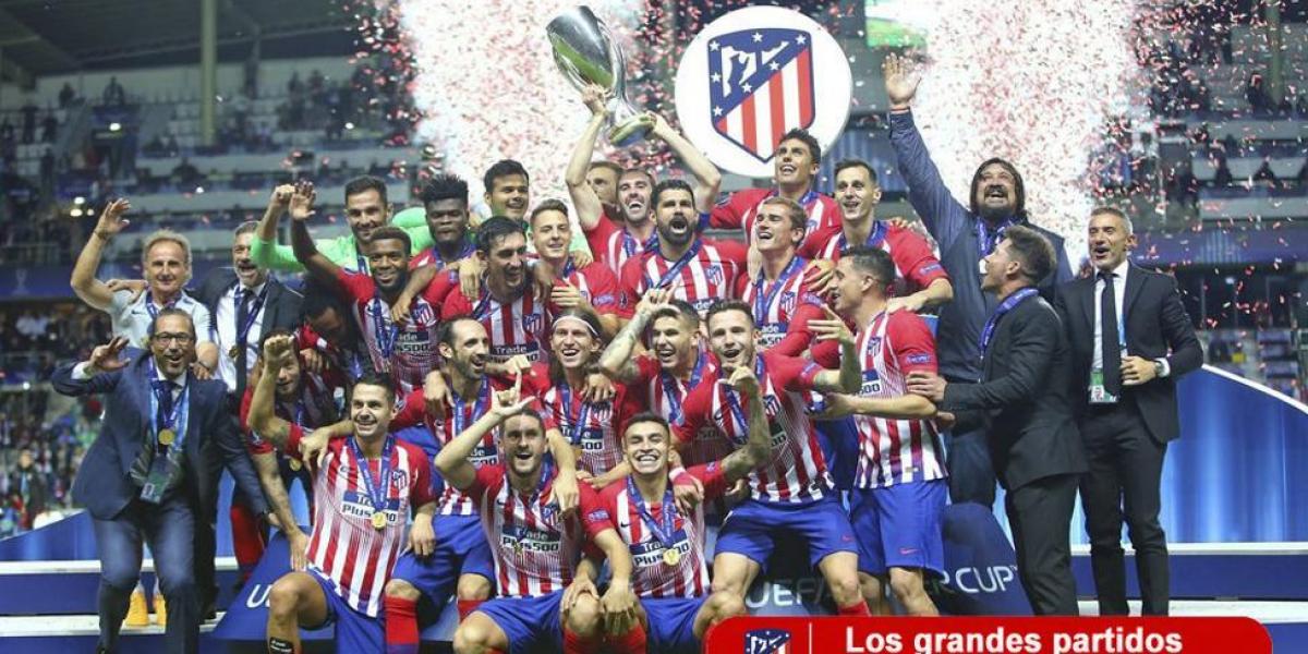 El Atlético mantiene su doble récord tras la victoria del Madrid en la Supercopa