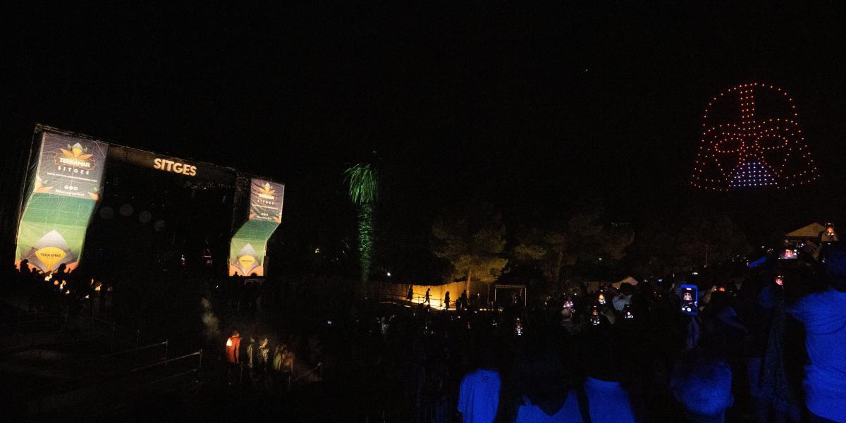 El Festival Jardins Terramar vivió el mayor espectáculo de drones en España