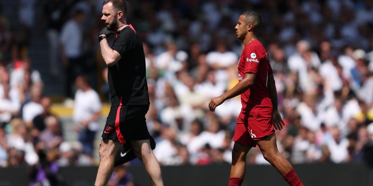 El Liverpool pierde a Thiago por lesión