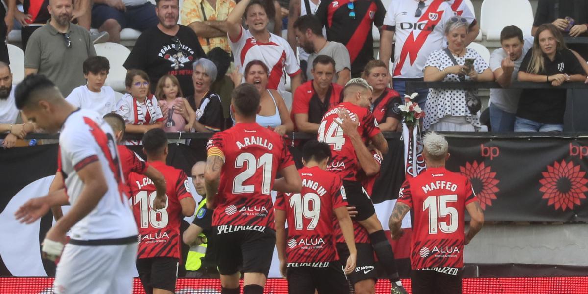 El Mallorca acaba con la euforia del Rayo