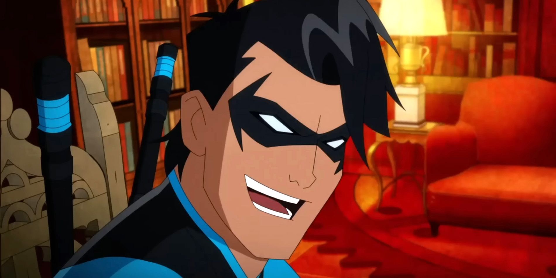 El actor de Nightwing de Harley Quinn agradece a los fans tras el debut de la serie