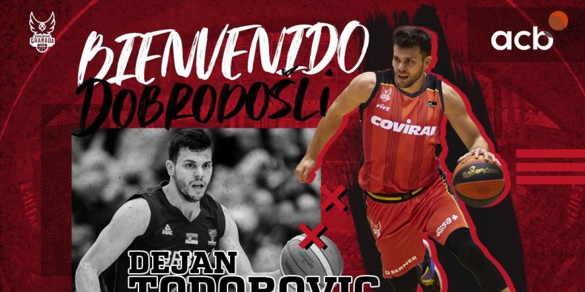 El alero serbio Todorovic (Lenovo Tenerife), nuevo jugador del Covirán