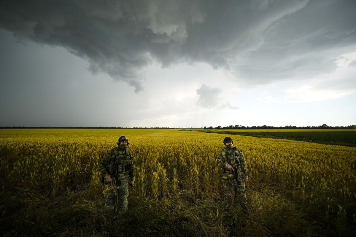 El campo ucranio sigue herido