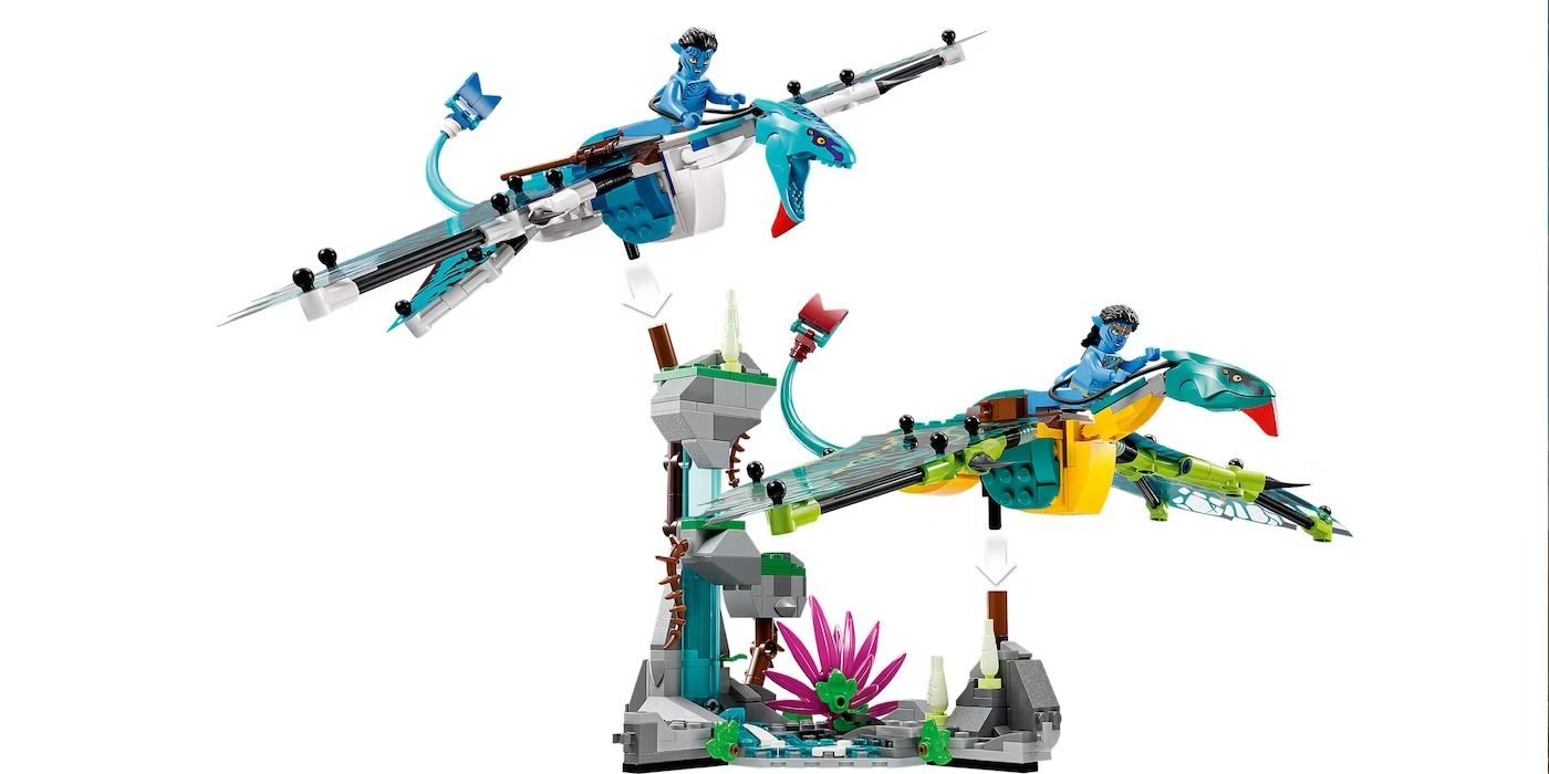 El nuevo set LEGO Avatar incluye Banshees voladores y montañas flotantes