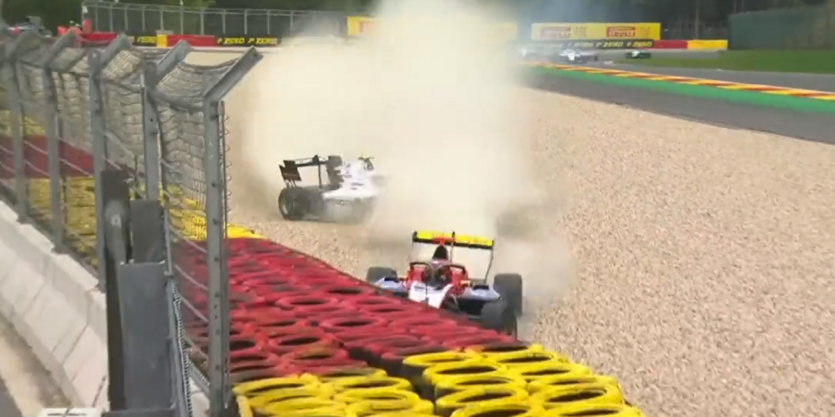 Escalofriante accidente en el circuito de Spa antes de los últimos libres de Fórmula 1