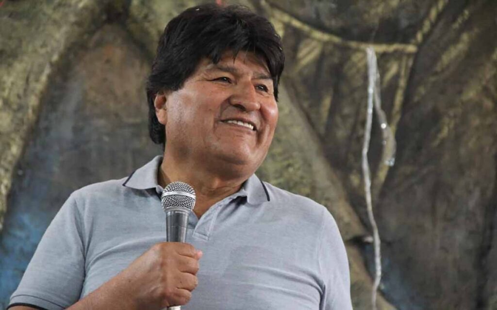 Evo Morales denuncia el robo de su celular durante mitin; teme que sea 'ataque planificado'