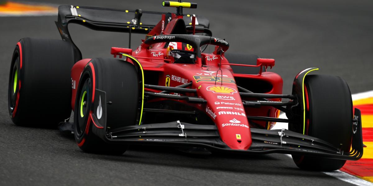 F1 GP Bélgica: Sainz ya marca terreno tras las sanciones de Verstappen y Leclerc