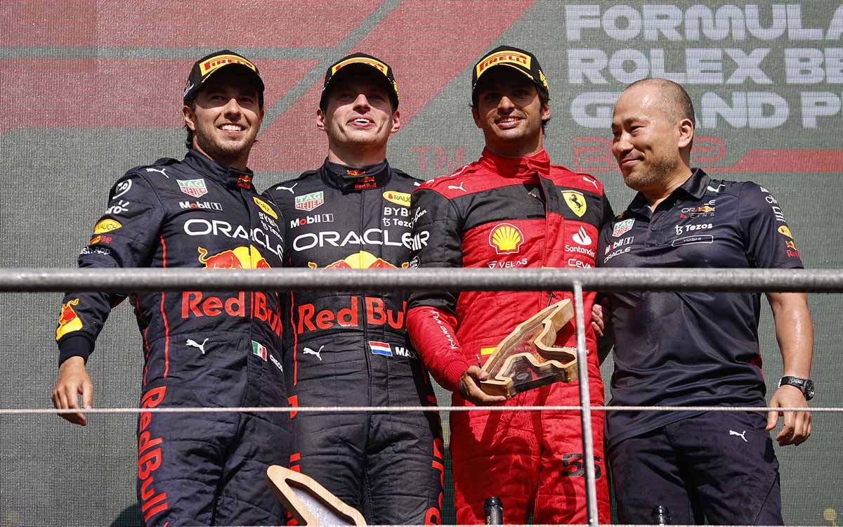 Fórmula 1: Verstappen y ‘Checo’ ganan el 1-2 del Gran Premio de Bélgica | Video