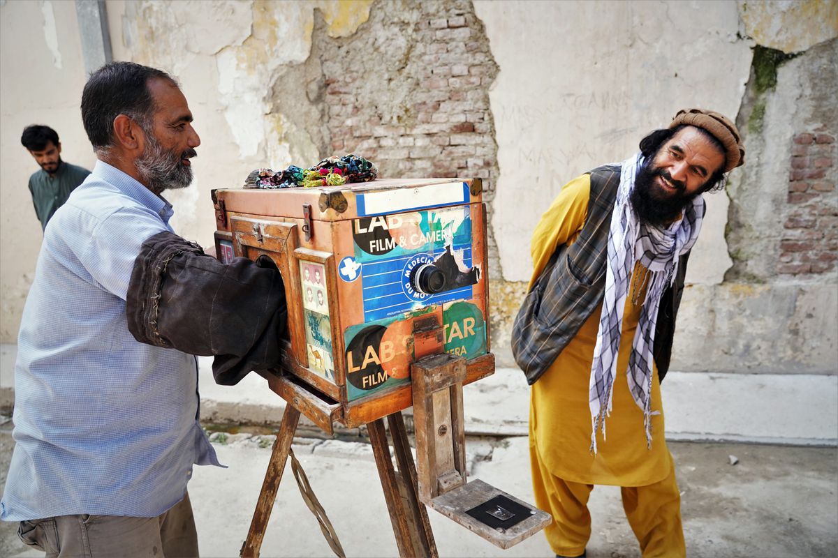 Habib, el último fotógrafo callejero de Kabul