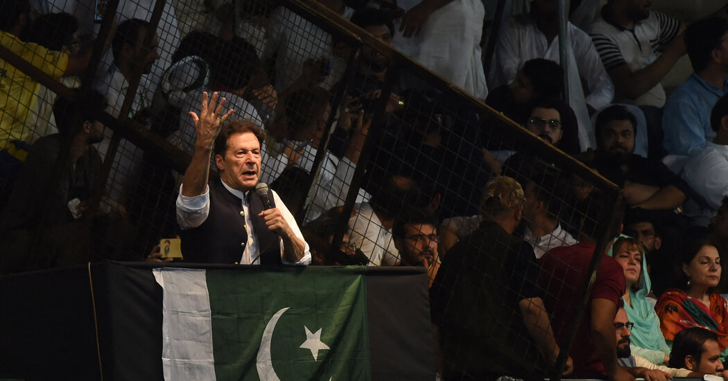 Imran Khan, ex primer ministro de Pakistán