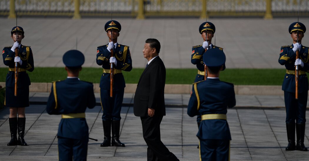 In Turbulent Times, Xi Builds a Security Fortress for China, and Himself