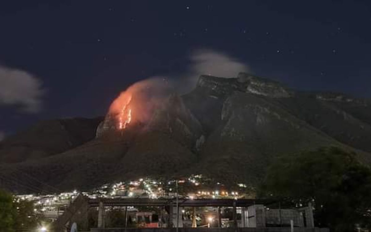 Incendio en el Cerro de la Silla de Nuevo León pudo ser provocado