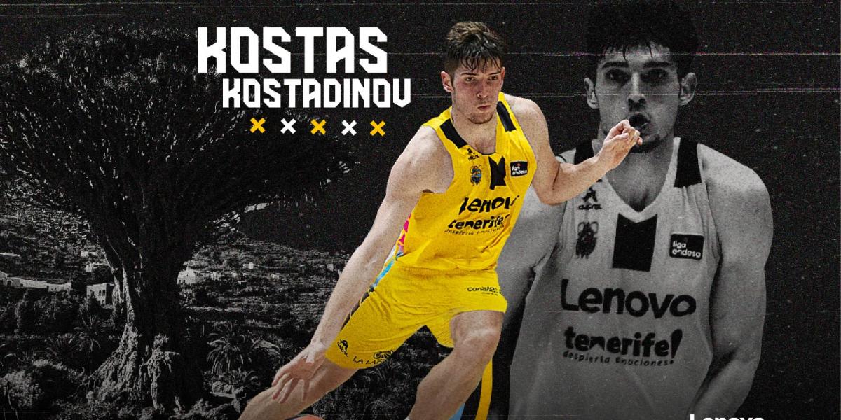 Kostas Kostadinov firma por el Lenovo Tenerife y sale cedido al Palencia Basket