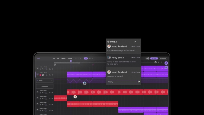 La aplicación Soundtrap de Spotify para músicos presenta colaboración en vivo y guardado automático