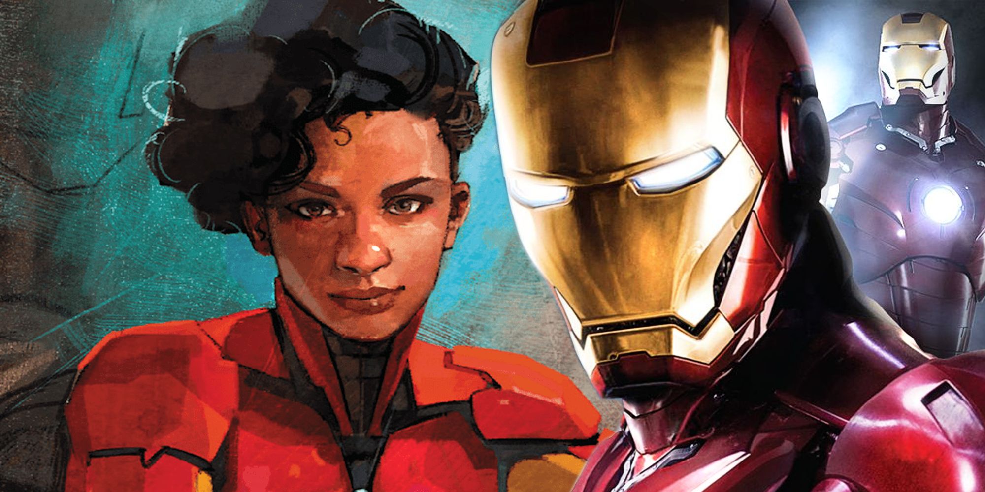 Iron Man in the MCU Ironheart in Marvel Comics