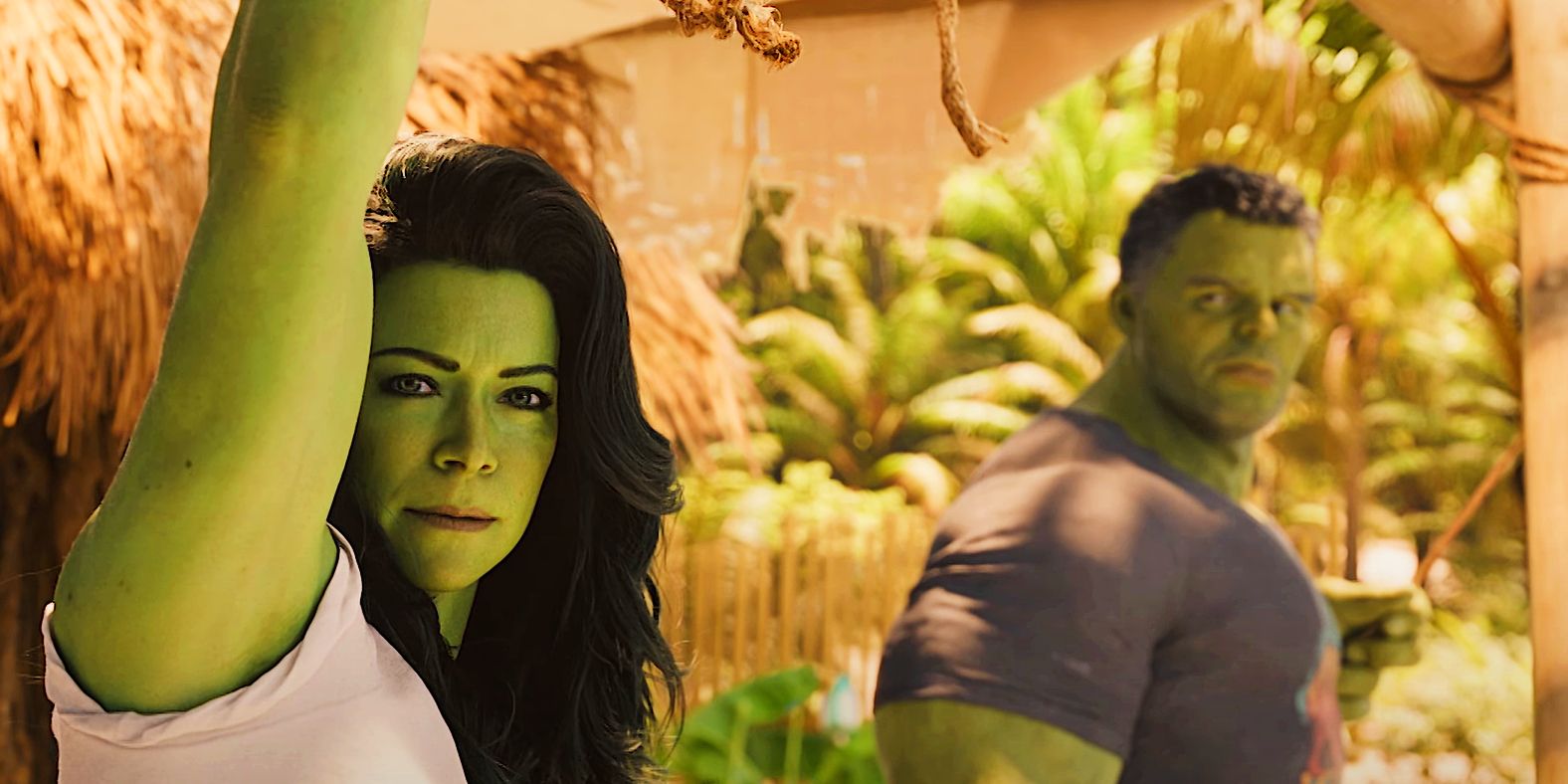 La dinámica de She-Hulk con Bruce Banner es objeto de burlas por parte del director del espectáculo de Disney+