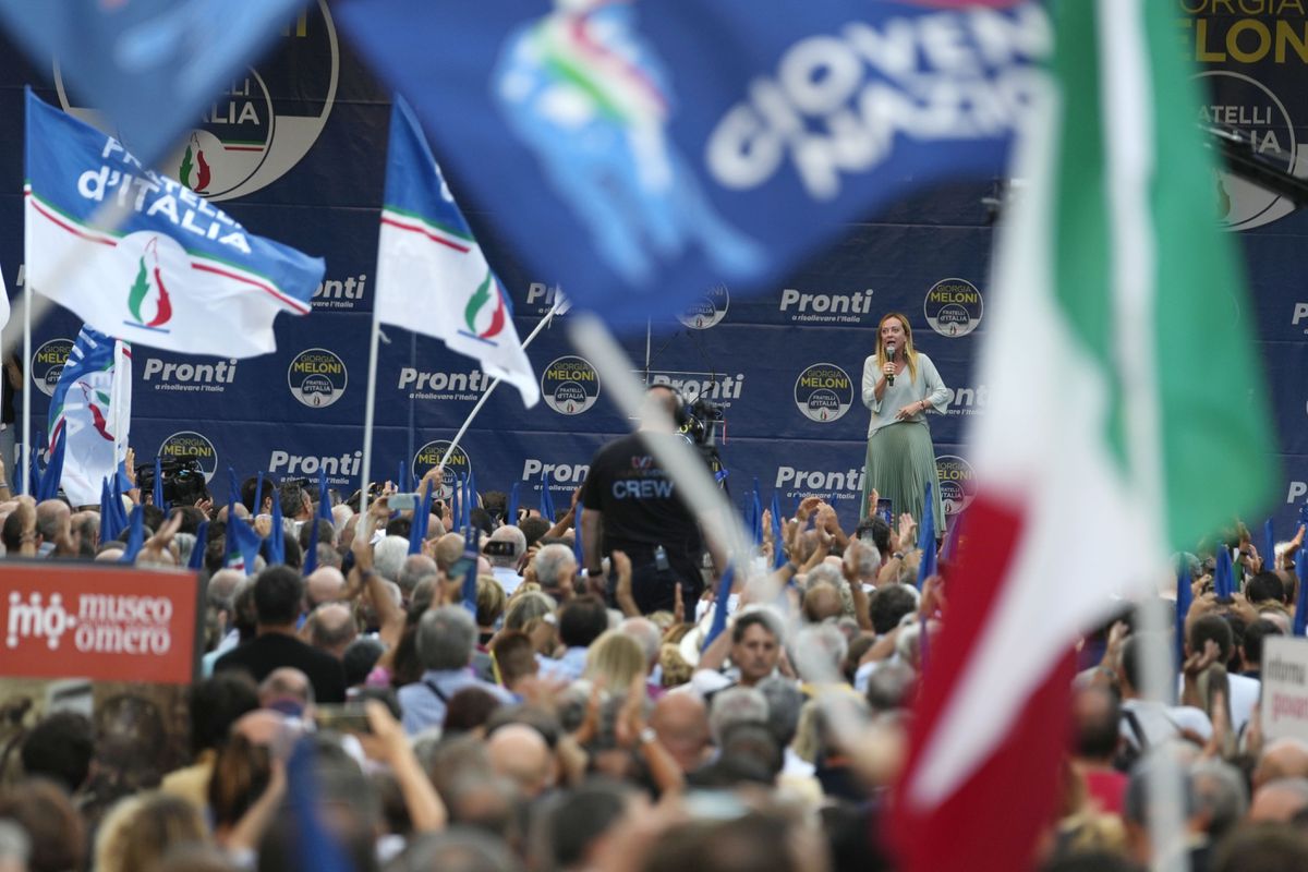 La extrema derecha parte con ventaja en la campaña electoral clave que inicia Italia