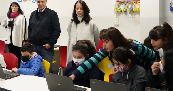 La primera escuela pública Google en Argentina está en Vicente López