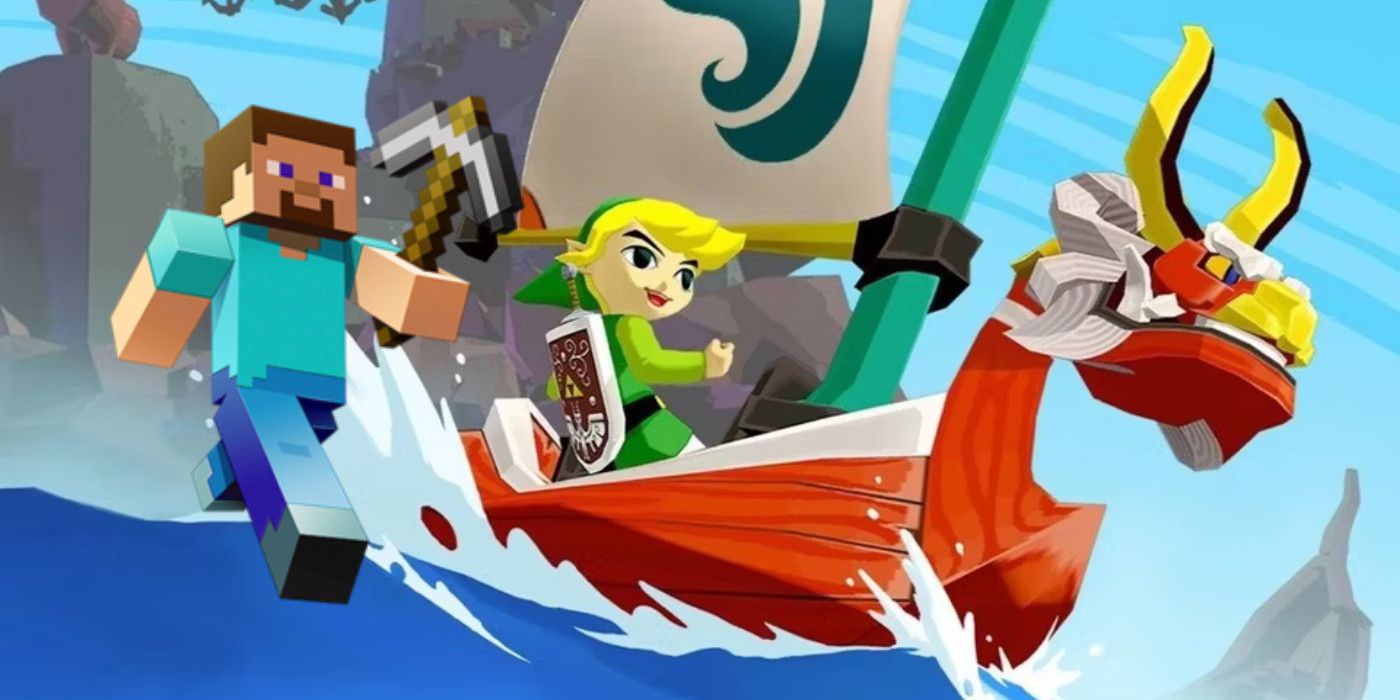 Legend of Zelda: Wind Waker llega a Minecraft en un hermoso paquete de recursos