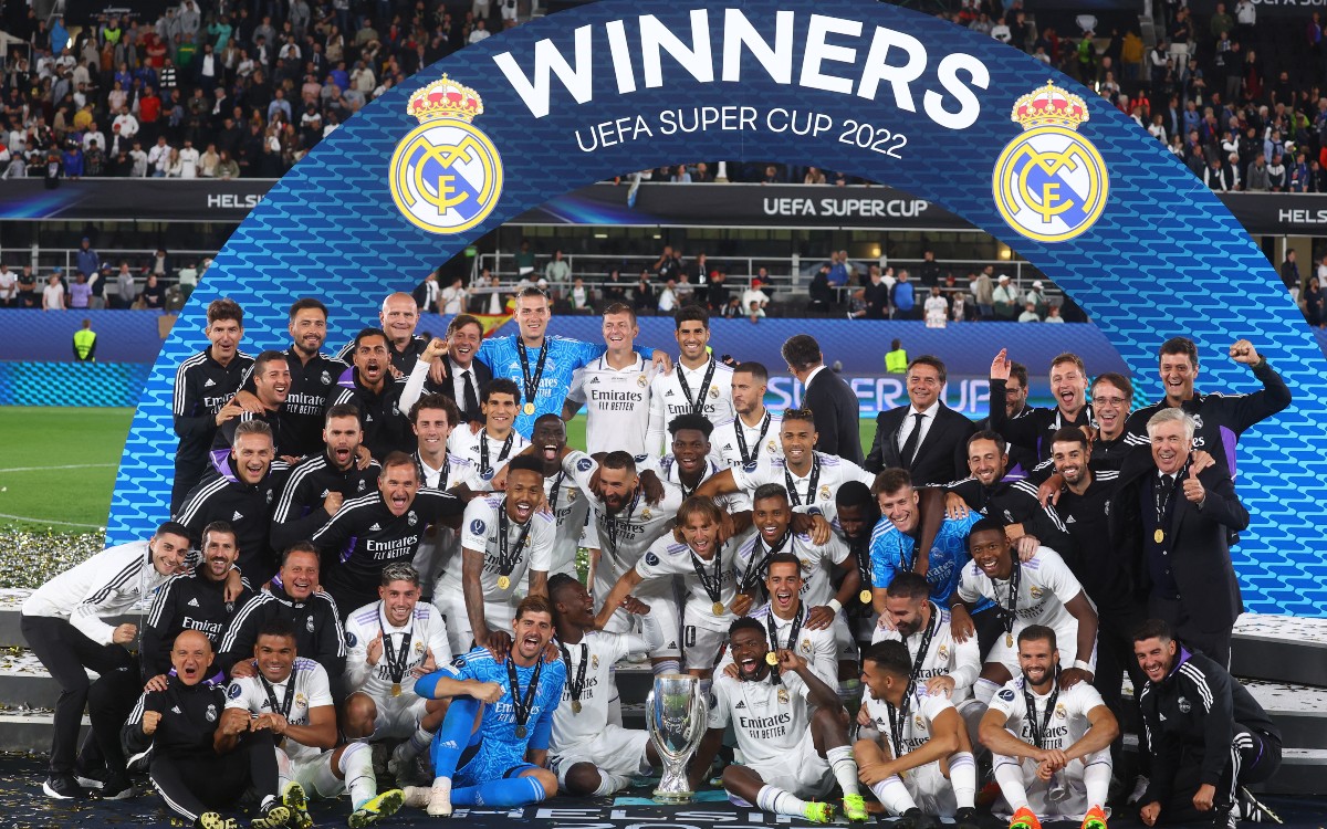 Levanta Real Madrid la Supercopa de Europa | Video