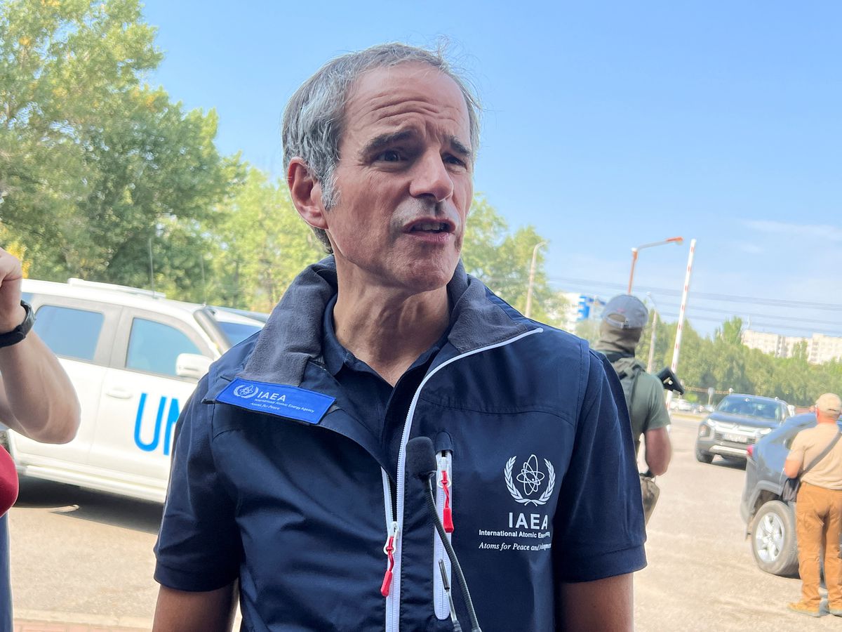 Los inspectores de la ONU llegan a Zaporiyia: “Nuestra misión es evitar un accidente nuclear”