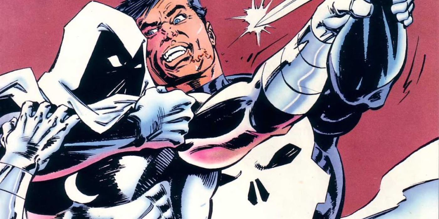 Marvel's Punisher se está convirtiendo rápidamente en el nuevo enemigo de Moon Knight
