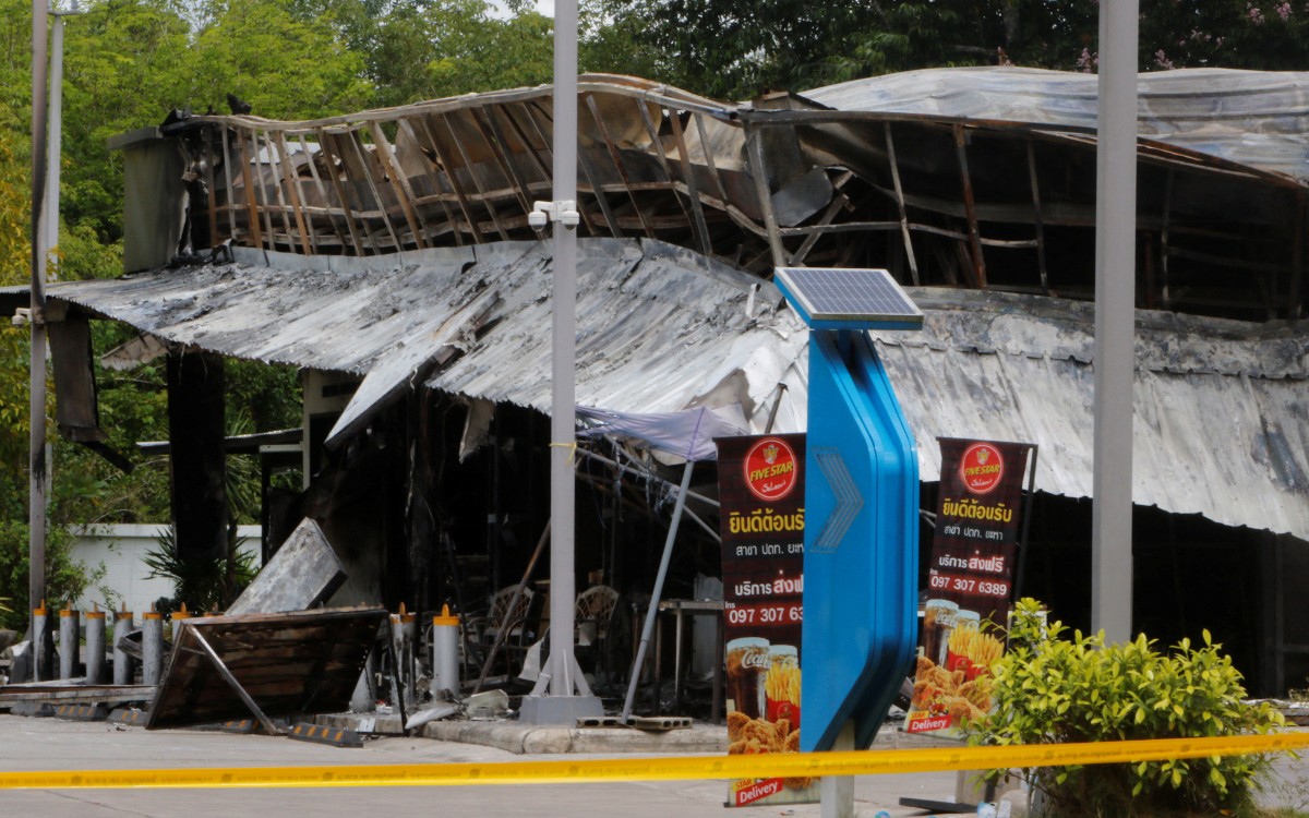 Múltiples atentados con bombas e incendios sacuden el sur de Tailandia