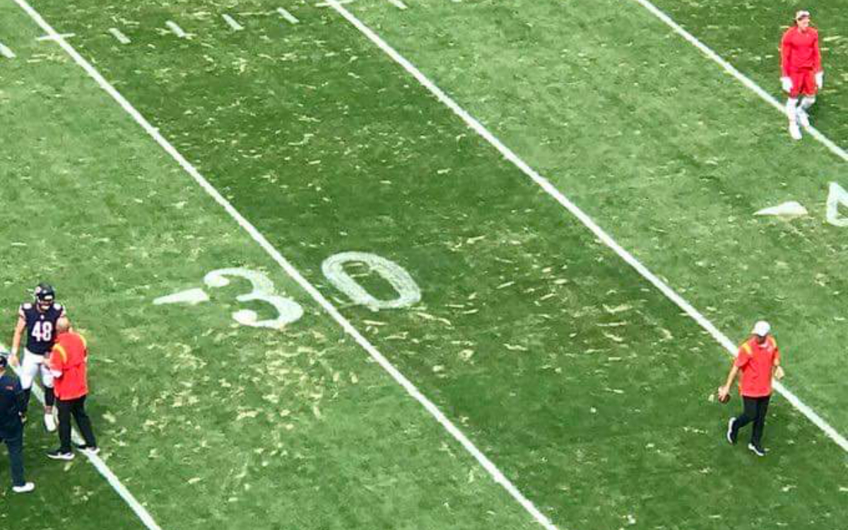 NFL: Soldier Field preocupa a jugadores por las malas condiciones del emparrillado | Tuit