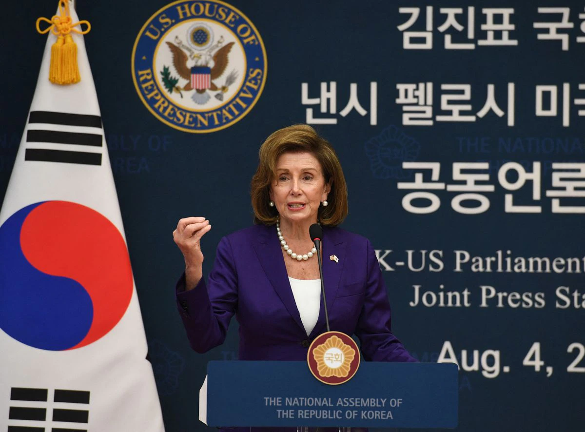 Nancy Pelosi visita la frontera entre las dos Coreas en otro gesto polémico ante Pyongyang