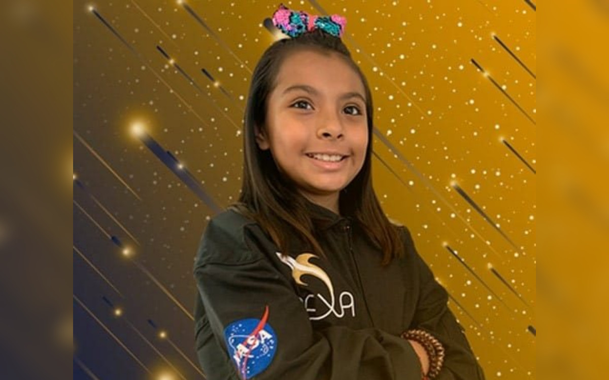 Niña prodigio se une a las tareas de la Agencia Espacial Mexicana
