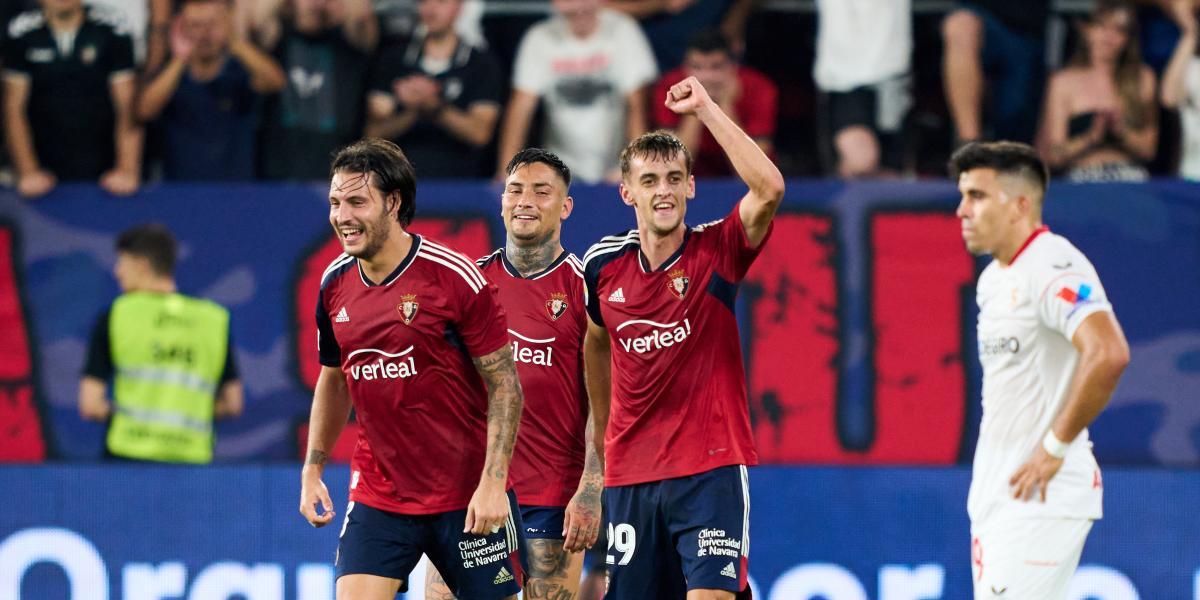 Osasuna se lleva el primer triunfo ante un deslucido Sevilla