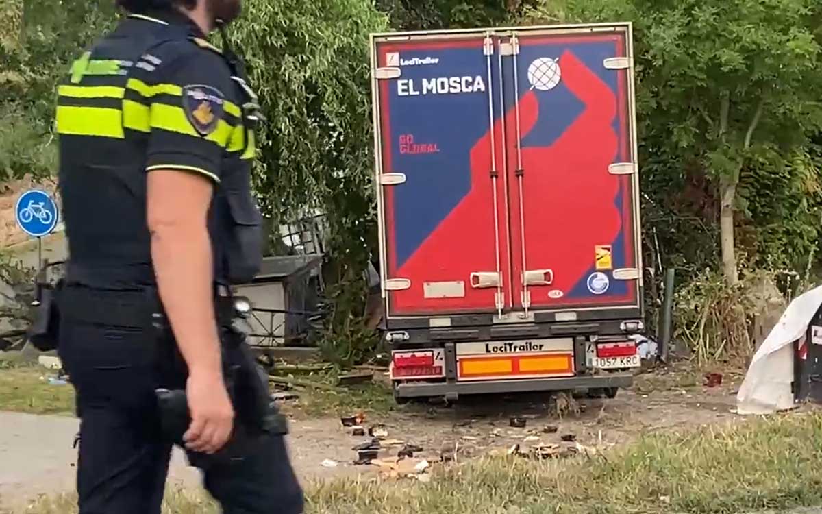 Países Bajos: Al menos seis muertos tras ser atropellados por un tráiler que se salió de la carretera